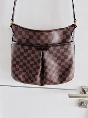 Louis Vuitton Damier Ebene Bloomsbury PM Shoulder Bag